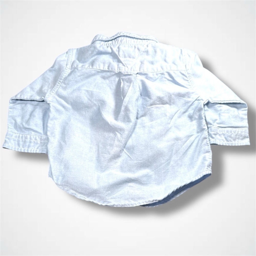 Tommy Hilfiger Blue Button Up Shirt - Picture 3 of 4